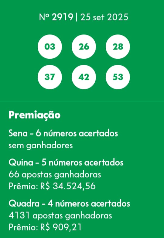 mega-sena segredos concurso 2919