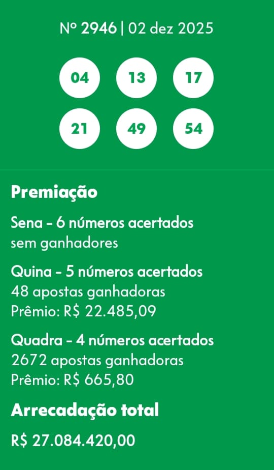 mega-sena segredos concurso 2946