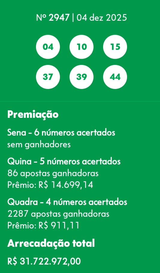 mega-sena segredos concurso 2947