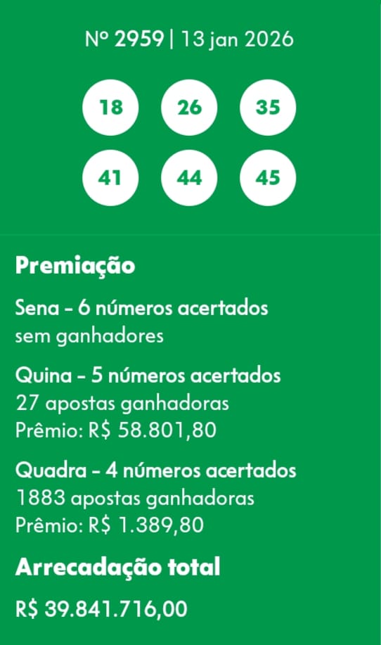 mega-sena segredos concurso 2959