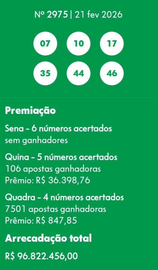 mega-sena segredos concurso 2975