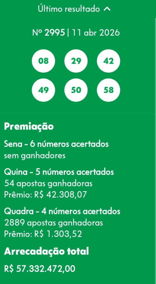 mega-sena segredos concurso 2995