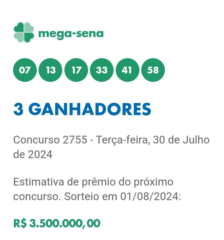 mega-sena segredos concurso 2755