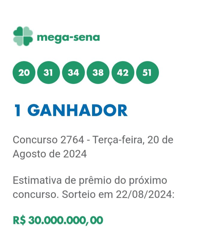 mega-sena segredos concurso 2764