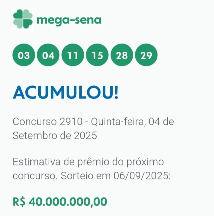 mega-sena segredos concurso 2910
