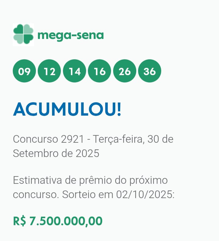 mega-sena segredos concurso 2921