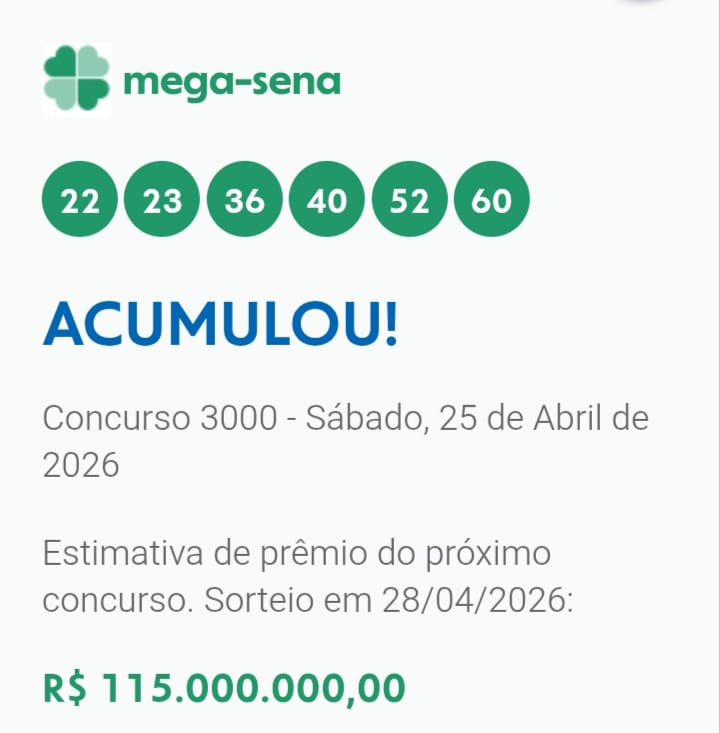mega-sena segredos concurso 3000